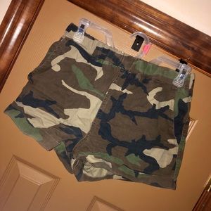 Camo shorts!